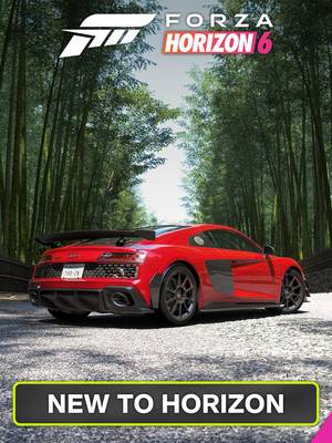 Audi powerslides into the Horizon Festival with the 2023 Audi R8 Coupé V10 GT RWD.