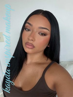 who’s makeup do you guys want me to recreate next!? im thinking trinityyy! 🤭🤍🏝️ products used: @Kylie Cosmetics concealer and skin tint shade 4w @D’on Cosmetics setting powder shade 1 @rhode skin sun bed bronzer  @Makeup By Mario master mattes palette  @Jaded Cosmetics blush and contour palette @e.l.f. Cosmetics eyeliner in brownie points @M·A·C Cosmetics cool spice lip liner @Charlotte Tilbury kim kw lipstick @Morphe Cosmetics lifeproof setting spray  @ONE SIZE BEAUTY setting spray @Maybelline NY brow gel   #loveislandusa #creatorsearchinsights #makeuptutorial 