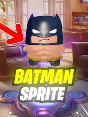 How to Get BATMAN SPRITE in Fortnite! 😱🔥 #fyp #foryou #fortnite #gaming #sprites