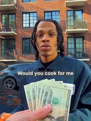 Paying strangers to cook for me #cookingchallenge #cookforme #cooking #newyork 