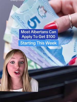 Most Albertans can apply to get $100 starting this week💰🎙️-@olga🌟 #alberta #yyc #news #money #government 