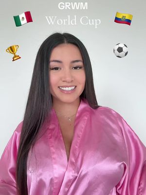 Who’s winning tonight? 🇲🇽 🇪🇨 #worldcup #mexico #ecuador #grwm 