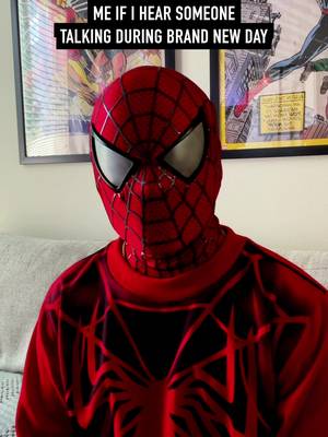 Me if someone talks during Spider-Man Brand New Day… 