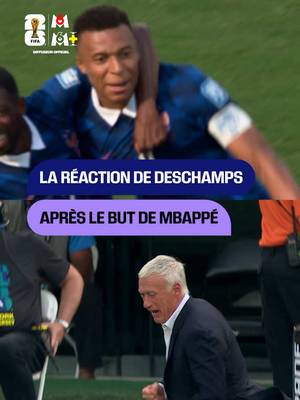 La réaction de Didier Deschamps sur le premier but de Kylian Mbappé ! 🇫🇷👏 Suivez la Coupe du Monde de la FIFA 2026™ sur M6 et M6+   #CDM2026 #FIFAWorldCup #EquipeDeFrance #SportsTikTok #FRASUE