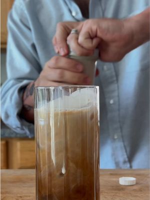 Tiramisu latte :) #tiramisu #recipes #coffeetok 