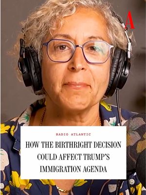 The Supreme Court’s decision upholding birthright citizenship is a blow to Trump’s immigration agenda, the law professor Amanda Frost tells Hanna Rosin: “He was trying to change our nation’s understanding of who belongs.” Watch Radio Atlantic at the link in our bio. 