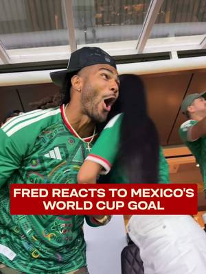 GOOOOOOOOOOOOOOOOAL!!!!!!!!!!! #fredwarner #mexico #worldcup #reaction #celebrate 