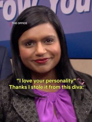 i am her and she is me  #TheOffice #KellyKapoor #MindyKaling #sitcoms #series