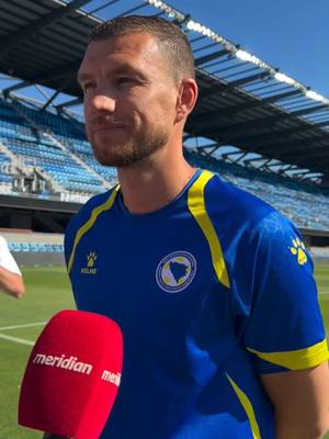 Kapiten pred sutrašnju utakmicu. Gledaj do kraja riječi kapitena!🐉🇧🇦 DreamBigDreamBiH #fyp #FIFAWorldCup2026 