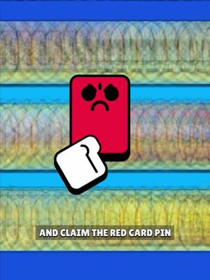 🟥 FREE Red Card Pin 🟥 Get the Red Card Pin from the Shop (or 1000 Bling if you already own it) and flash it 2.5M times while playing to boost the reward to an Ultra Trophy Box! The last adidas Half-Time Challenge is on! #adidasStarrCup ⚽️🔥 
