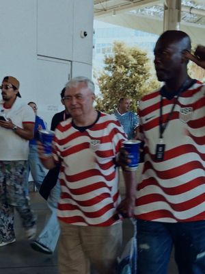 In 1994, they stood pitchside, but never got to watch a single match.​ Thirty-two years later, we changed that.​ ​ #FIFAWorldCup #WorldCup #Soccer #Steward