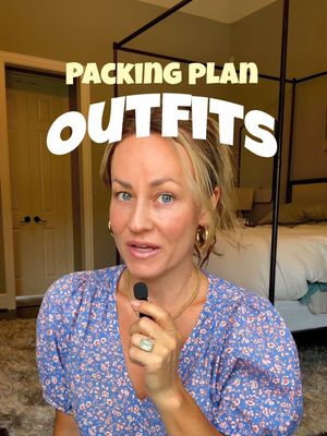 Part 3 of my “You Suck at Packing” series is all about creating a plan BEFORE you start throwing things into your suitcase. Want my free summer packing list? Comment “SUMMER” and I’ll send it your way ☀️✈️ Before you pack a single item, answer the Who, What, Where, When + Why of your trip: ✨ Who are you traveling with? ✨ What activities/events do you have planned? ✨ Where are you going? ✨ When is your trip (weather + season matter!) ✨ Why are you going on this trip? Then start by packing your non-negotiable, specialty outfit — the theme night look, a family photo shoot, an exciting excursion, a bridesmaid dress, etc. This outfit is specific and likely won’t pair with your other clothes. My foolproof order for packing bottom up: 👟 Shoes first (they take up the most space) 👖 Bottoms next 👚 Tops after that 🧥 Outer layers ✨ Accessories last Stop packing random pieces and hoping they magically become outfits. Build intentionally and your suitcase will get lighter and your outfits will get better. #packinghacks #packingtips #traveltips #carryonpacking #travelpacking summerpacking suitcasepacking howtopack travelstyle
