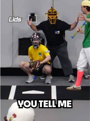 Jack Doyle knows the strike zone #blitzball #MLB #baseball #bananas