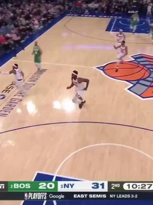 One of Mitchell Robinson's best defensive plays against the team he now calls home. 🥲