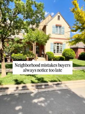 When buyers tour homes, most of the attention goes to the kitchen, flooring, and layout. But one of the biggest factors in whether you love your Lubbock home long term has nothing to do with the home itself. It’s the neighborhood. Here are a few neighborhood red flags home buyers often miss during the showing. 1. Overflow parking. If every curb is packed with cars, it could signal limited parking, rental density, or homes with more occupants than expected. 2. Deferred maintenance. Multiple homes with peeling paint, neglected yards, or obvious upkeep issues can impact the overall feel of the neighborhood and future resale value. 3. Noise patterns you won’t notice during a quick showing. Traffic, nearby businesses, or school drop-off lines can make a quiet street feel very different depending on the time of day. 4. Privacy issues behind the home. Homes backing to apartments, commercial buildings, or busy roads can often face more resale challenges later. 5. Not driving the neighborhood at different times. Morning, afternoon, and evening can reveal completely different traffic, parking, and noise patterns. The house matters, but the neighborhood is what you experience every day. Take the time to evaluate both before making an offer