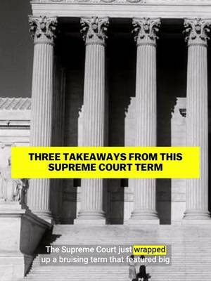 As the latest Supreme Court term comes to an end, Vox’s Ian Millhiser reflects on the big losses for Democrats and big victories for Republicans handed down by the court. One of his main takeaways? While Democrats can still win in this far-right Court, they typically only do when Republicans can’t agree on how the Court should rule. #SupremeCourt #SCOTUS #SupremeCourtTerm