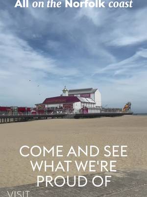 My coast has the most🎭 There is nothing like a traditional day out in Cromer. From catching performances and shows at the End of the Pier Theatre to walking along golden sands, Cromer perfectly captures the vintage charm of British seaside. ⚓️ Whether you’re looking for family fun, a peaceful beach walk, or just a breath of fresh sea air, this vibrant coastal town belongs at the top of your Norfolk itinerary.🐚 @Visit Britain 🇬🇧  #AllOnTheCoast #VisitNorfolk #CromerPier #NorfolkCoast #BritishSeaside