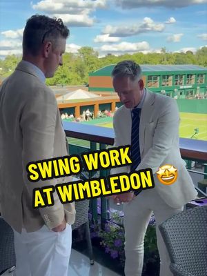 The grind never stops. Even at @wimbledon 💪