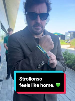 Strollonso feels like home. 💚 #AstonMartinF1 #BritishGP #F1 #F1Edit #F1TikTok @Lance Stroll @Fernando Alonso 