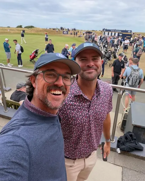 What an unreal day yesterday was at final qualifying for The Open. Words won’t accurately describe what it felt like to compete for 36 holes at such an incredible event. There were a lot of highs, a lot of lows, a lot of taps, and honestly some heartbreak. Wesley falling 1 shot short of a playoff stings but WE WERE BOTH ON THE NUMBER PLAYING THE BACK NINE!! That’s insane. The support we felt was incredible and played a massive role in us making that run. Thanks to everyone who came out and encouraged us, it doesn’t go unnoticed! At this point not sure what else to say other than thank you! Now time for Major Cut and a Major Roadtrip!
