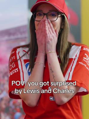 overwhelmed doesn’t begin to cover it  #scuderiaferrarihp #surprise #scuderiaferrari 