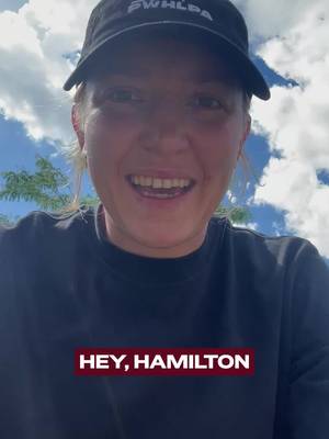 Quick check in from Brianne Jenner 👋 #pwhl #hamilton #hockey 