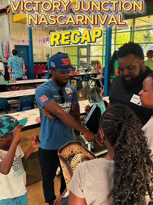 I enjoyed spending some time up at @Victory Junction with some special young people! It was inspiring to feel their courage and joy amidst all in which they face on a daily basis- that puts things in perspective. And it was fun to do some pit stops with some of the fellas! 🛠️ @Hendrick Motorsports @JR Motorsports 