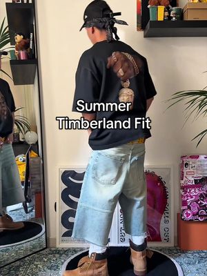 Calm Summer Timberland Fit #streetwear #fashion #outfit #SummerFit #fashiontiktok