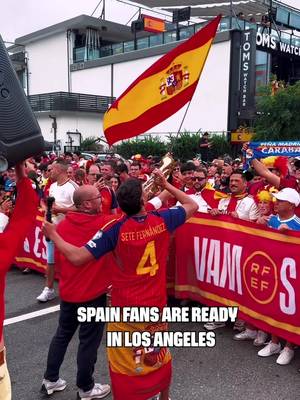 La Furia Roja taking over LA 🇪🇸🤩