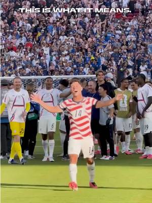 These are the days we dream about. And we’re not done dreaming. #USMNT #FIFAWORLDCUP #countryroads 