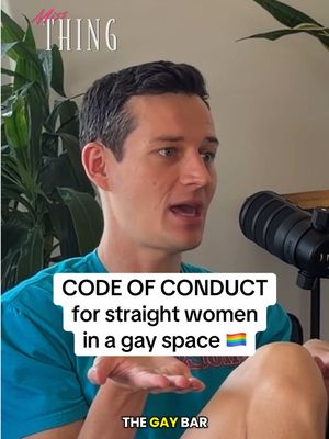 What should be added to the list of rules for girls who enter the gay space? #missthing #gay #gaytiktok #girlsandgays #lgbtqally 