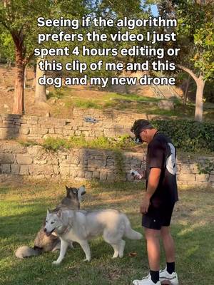 The @Antigravity A1 is so fun to play around with the doggos! Obstacle avoidance is really key for a drone that films 360 footage all around and it did a great job of keeping itself out of harms way and out of reach of the dogs. I was initially a skeptic but I’m pleasantly surprised at how intuitive it is is to fly with the FPV goggle and joystick. The 8k footage also rendered extremely clean and was really easy to work with straight in the app. Just make sure you update all the firmware for all the separate gadgets as it does take a bit of time to set up properly. Check out more about the drone through my 🔗 and to save some 💸 during Prime Day Deals on this drone! #antigravity #antigravitya1 