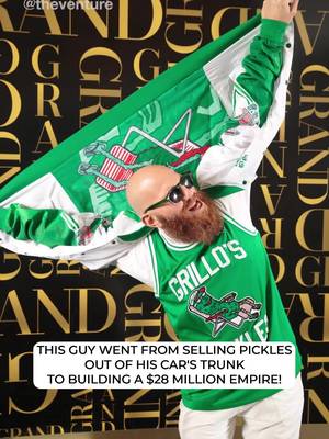 This guy went from selling pickles out of his trunk to building a $28 million empire 🥒💰 Back in 2008, Travis Grillo is fresh out of college chasing one dream: designing sneakers for Nike.  They fly him to headquarters for a tryout and he's sure he's got it. Then they tell him no.  Devastated, he heads home to Boston and reaches for the one thing that always gets him through: his family's 100-year-old pickles.  He takes a bite, and it hits him.  Nobody's selling a pickle that tastes like this. So why not him? He makes them in his apartment at night and sells them out of his trunk at baseball games.  Then he builds a wooden cart downtown, selling two pickles for a dollar. ✓ Throws on a giant pickle costume and works the cart in the rain until the local news shows up ✓ Wins people over the moment they taste them ✓ Keeps it fresh and crunchy, nothing but cucumbers, garlic, and dill, while every other pickle is soft and full of preservatives ✓ Gets Whole Foods knocking and lands in 15,000 stores by 2021 Nike says no → bites into his family's 100-year-old pickle → sells them from his trunk → works a cart in a pickle costume → 15,000 stores → sells to the company behind King's Hawaiian. Sometimes the thing worth building was sitting in your own family the whole time. What would you build if you bet on the thing only your family could make? 🤔 #Business #Grillos #Pickles #Success #Entrepreneur@Grillo's Pickles  