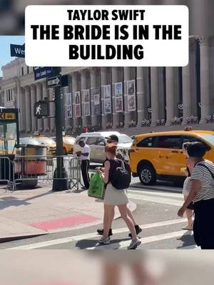 🚨👰 Taylor Swift has rolled into Madison Square Garden ... and the bride has taken center stage. 🎥: @backgrid_usa