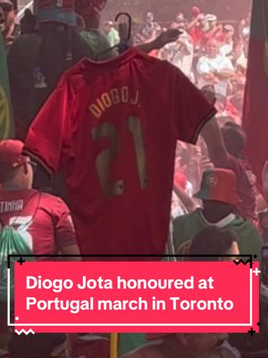 Fans made sure to honour the late Diogo Jota ahead of Portugal-Croatia 🙌🇵🇹 #FIFAWorldCup 