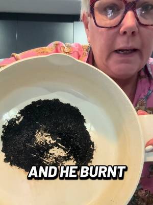 So easy to clean a burnt pot.