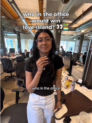 Who in the Chexy office would win Love Island? 👀 | #chexy #LoveIsland #office #funny #relatable 