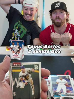 Topps JUMBO box (series 2) up on YouTube NOW!!! #baseballcards #topps #paulskenes @Gus Rogers @baseballbatbros 
