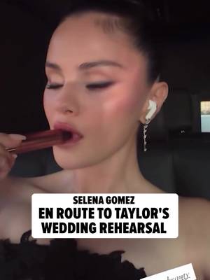 💍👀 Selena Gomez couldn't miss out on Taylor Swift and Travis Kelce's big wedding at MSG ... because we caught them in all their glory on their way to the wedding rehearsal. 🎥: Instagram / selenagomez