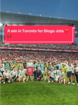 A win in Toronto for Diogo Jota ❤️🇵🇹 #FIFAWorldCup #FIFAWorldCup2026 