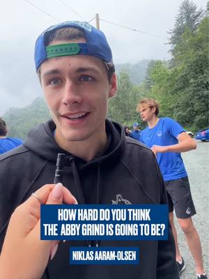 Today at development camp: Canucks prospects vs. The Abby Grind. 💪 #NHL #Canucks
