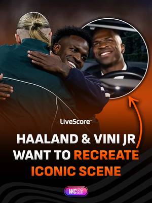 Haaland and Vini up to no good 😆 A video has been made of Erling Haaland and Vinícius Júnior as characters in an iconic scene of White Chicks, and the Man City striker has called for him and Vini to recreate it ahead of Brazil and Norway’s World Cup round of 16 clash.  #haaland #vinijr #whitechicks #norway #brazil 