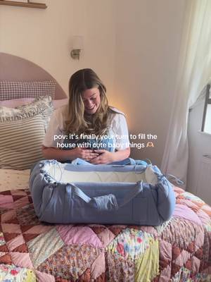 (pr product) baby was kicking up a storm while I unboxed our @Najell sleep carrier so I think that must be the seal of approval 🫶🏻 this has been probably *the* most recommended item from so many our friends, i love the lavender colour 🥹  #babyhaul #firsttimemum #thirdtrimester #pregnant #babyproducts 