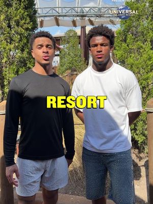 #ad There’s a first time for everything, right? 🫣 @Josh Downs & @Caleb Downs are checking off as many rides as possible at @Universal Orlando Resort and it’s the most fun they’ve ever had together!