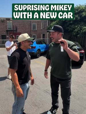 GOT MY BOY A NEW CAR… Mikey has been with me for the last 5 years… His old car was literally a junkyard car… But every dollar this guy makes… goes to his wife and his 3 kids. That’s just who he is. Loyal… selfless… hardworking… and someone who’s helped me build O’Bagel into what it is today. I admire the hell out of that. One thing I’ve always promised myself… If I’m winning… I’m not winning alone. I want the people who have been in the trenches with me to grow with me. I don’t just want to build restaurants… I want to build leaders… create opportunities… and change people’s lives. Proud of you, brother. You earned this. ❤️ 🥯