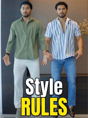 5 easy style rules men should follow #coofandy 