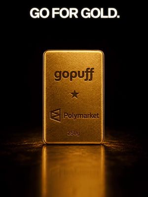 $1,000,000 in gold. Yours to win. 250 years. 250 bars. 250 winners. Automatically enter for a chance to win with a $25+ purchase on the Gopuff app. 7/3–7/19. T&Cs apply. Go for Gold.