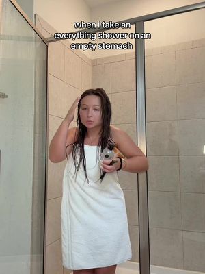 them early morning everything showers are not for the weak 😭 #everythingshower #showerroutine #girlythings #emilylulamay #fyp 