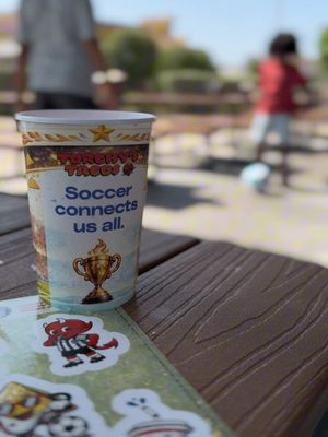 As a mom of 3 boys, I'm always looking for ways to make summer fun without overcomplicating it. The boys loved the collectible Kids Cup and sticker sheet, but what made this even better is knowing that a portion of every Torchy's Kids Meal helps support the U.S. Soccer Foundation and create more opportunities for kids to learn, grow, and play.  Because sometimes something as simple as sharing a meal can help make a difference! #torchys #torchyspartner 