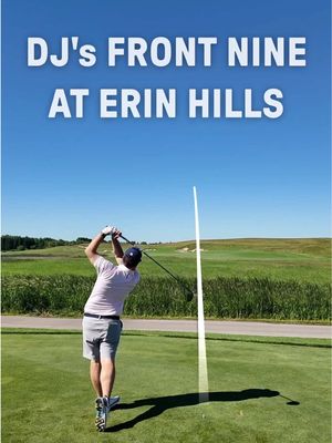 Every shot from DJ’s front 9 at Erin Hills back in June.